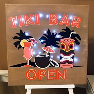 Summer Themed LED Wall Art